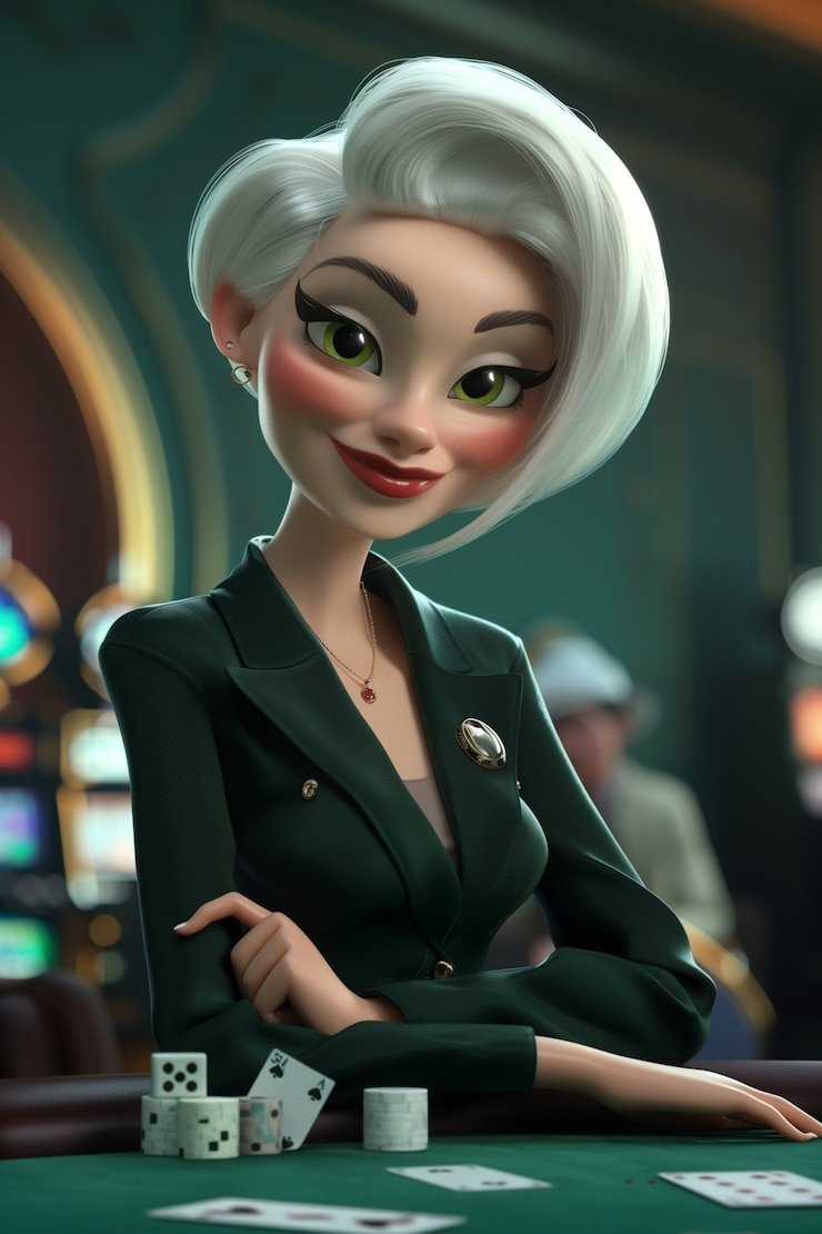 Ilustrasi pusat hiburan neon dewasa